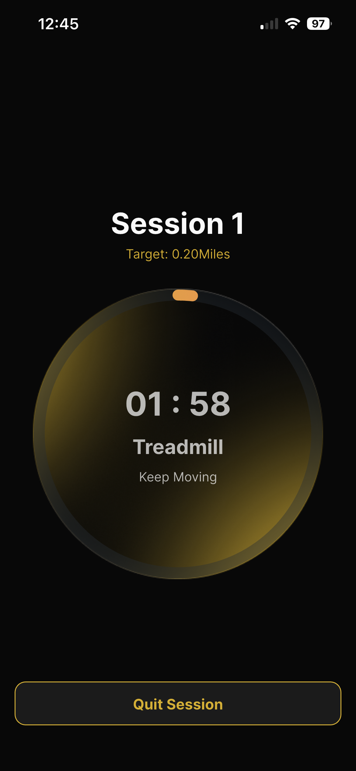 Condition Pro Session Timer