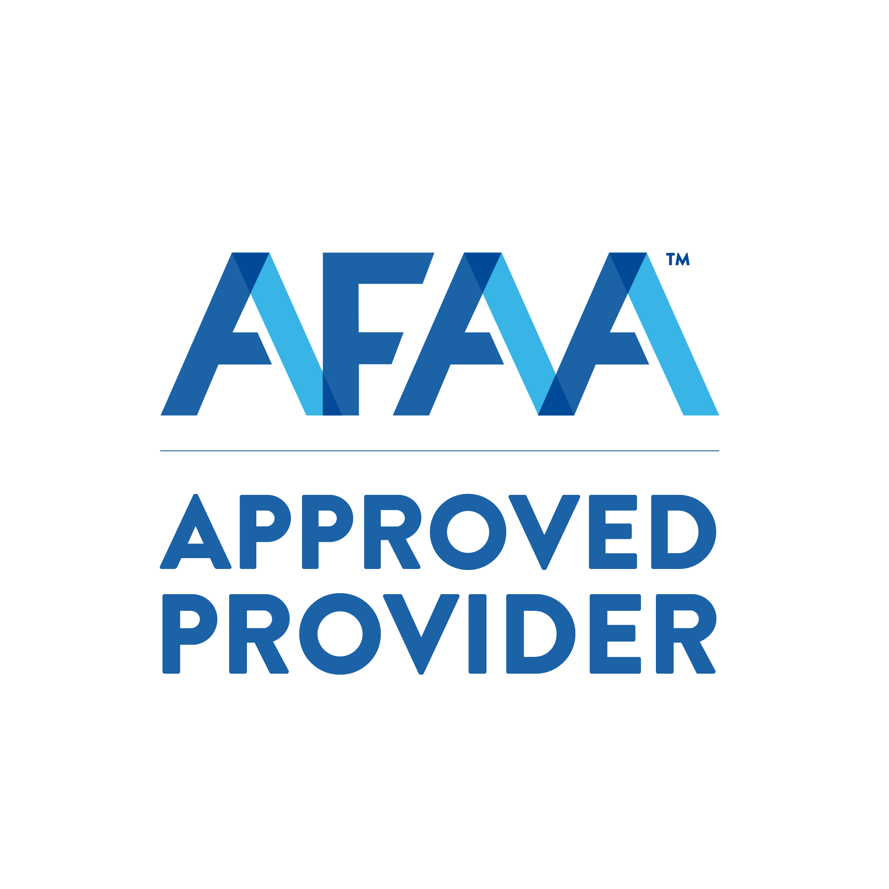 Official AFAA continuing education provider graphic